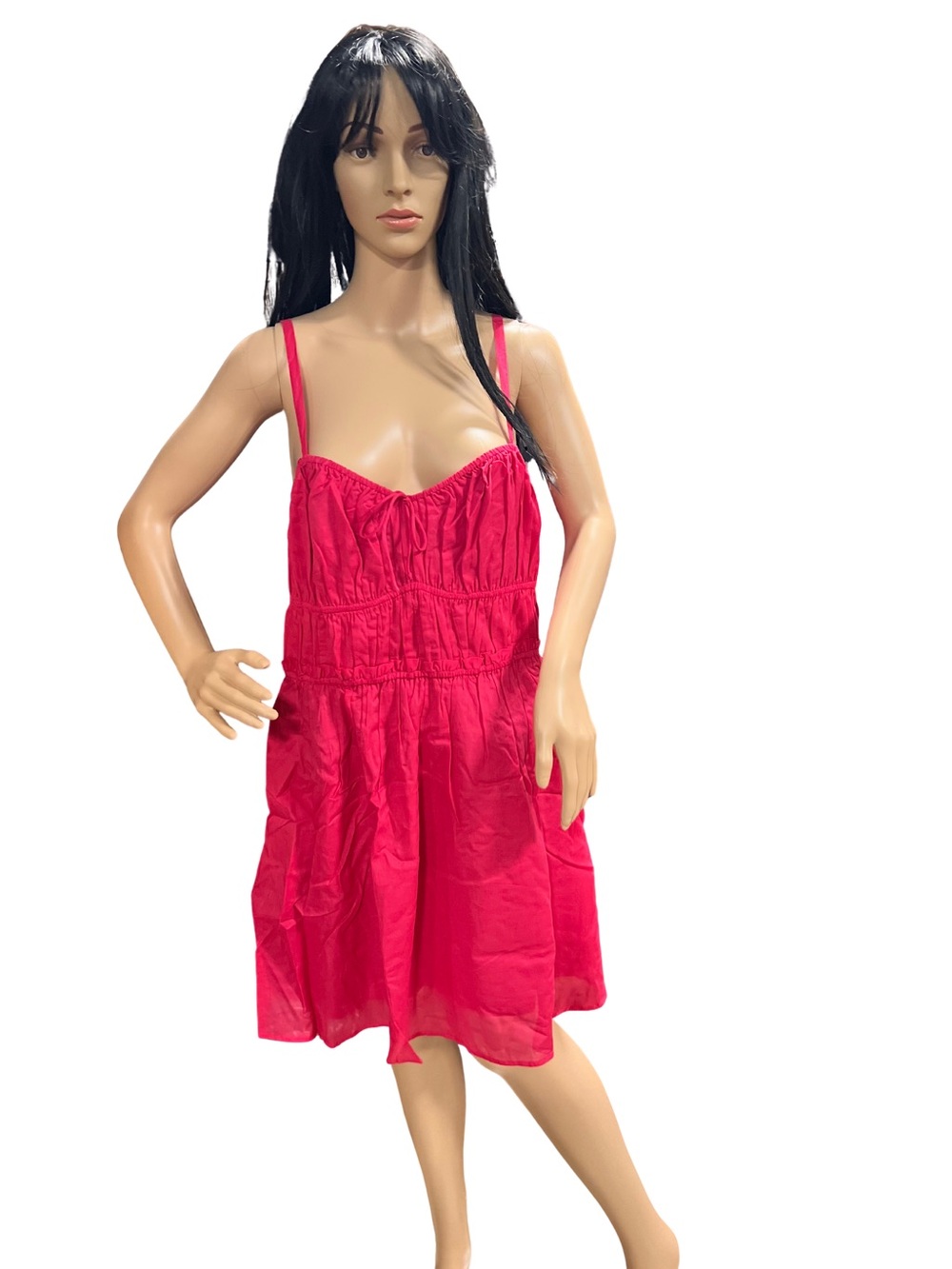 Steve Madden Pink Heather dress Size L Cranberry